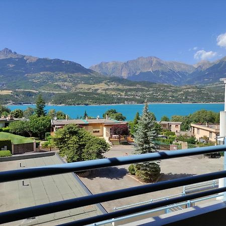 Studio Vue Sur Lac Et Montagne Savines Dış mekan fotoğraf