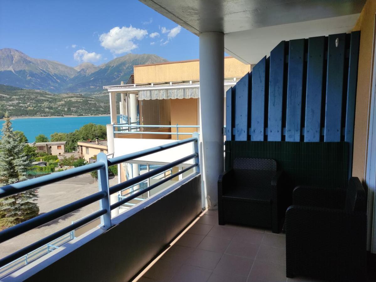 Studio Vue Sur Lac Et Montagne Savines Dış mekan fotoğraf