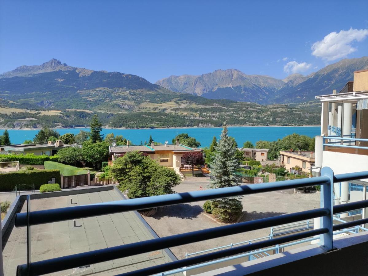 Studio Vue Sur Lac Et Montagne Savines Dış mekan fotoğraf